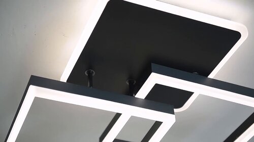 Orren Ellis Led Ceiling Light Modern Square Ceiling Lamp 70W 25